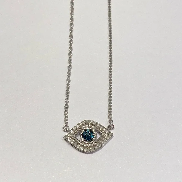 🧿🪩 Adina Reyter Evil Eye Necklace 🪩🧿 - Picture 5 of 7